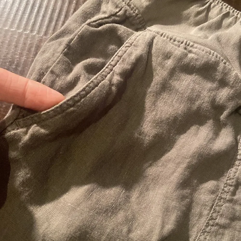 Caslon Ladies Skirt Size Small Olive Army Green